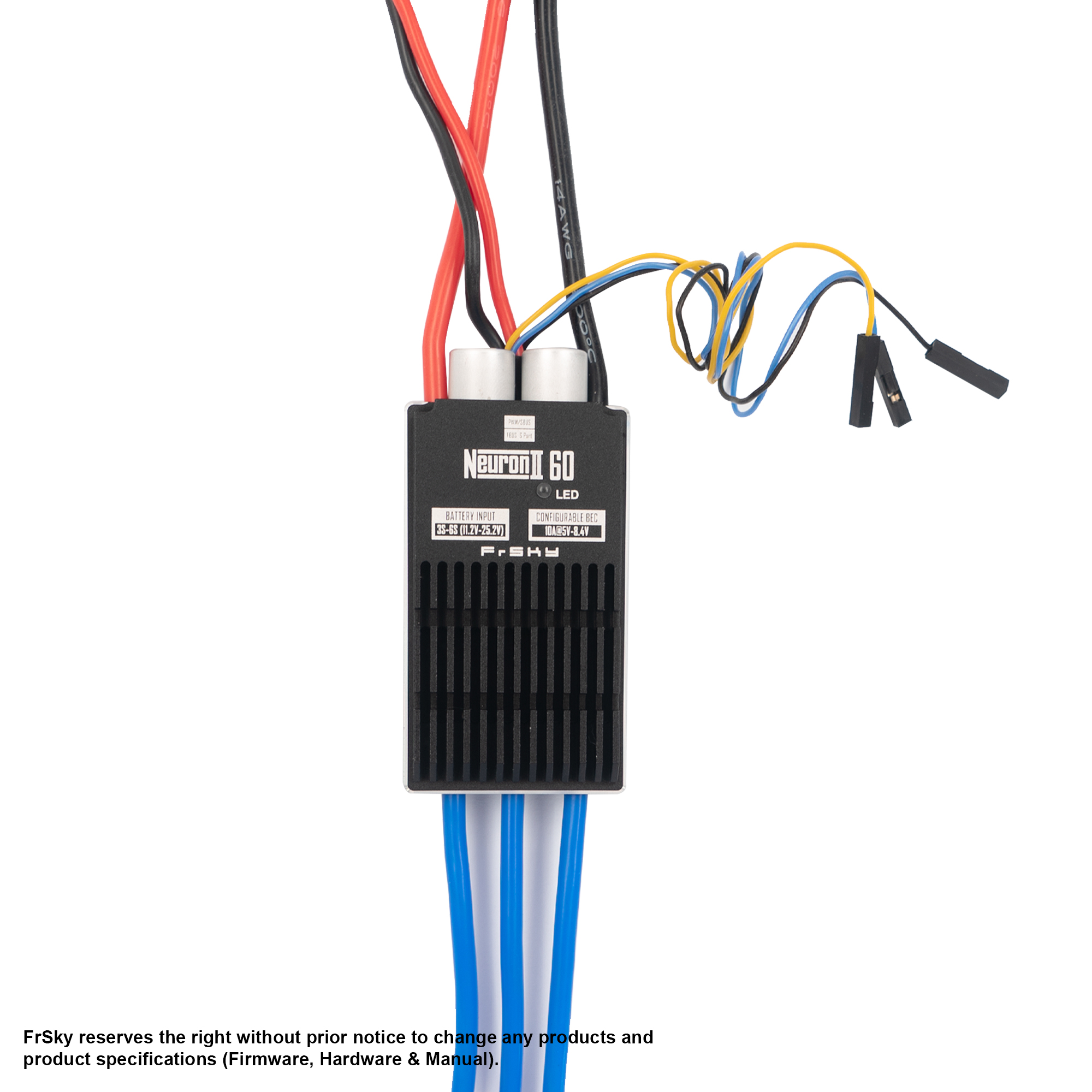 frsky-neuron-ii-60-regler-60a-esc-telemetrie-fbus image 4