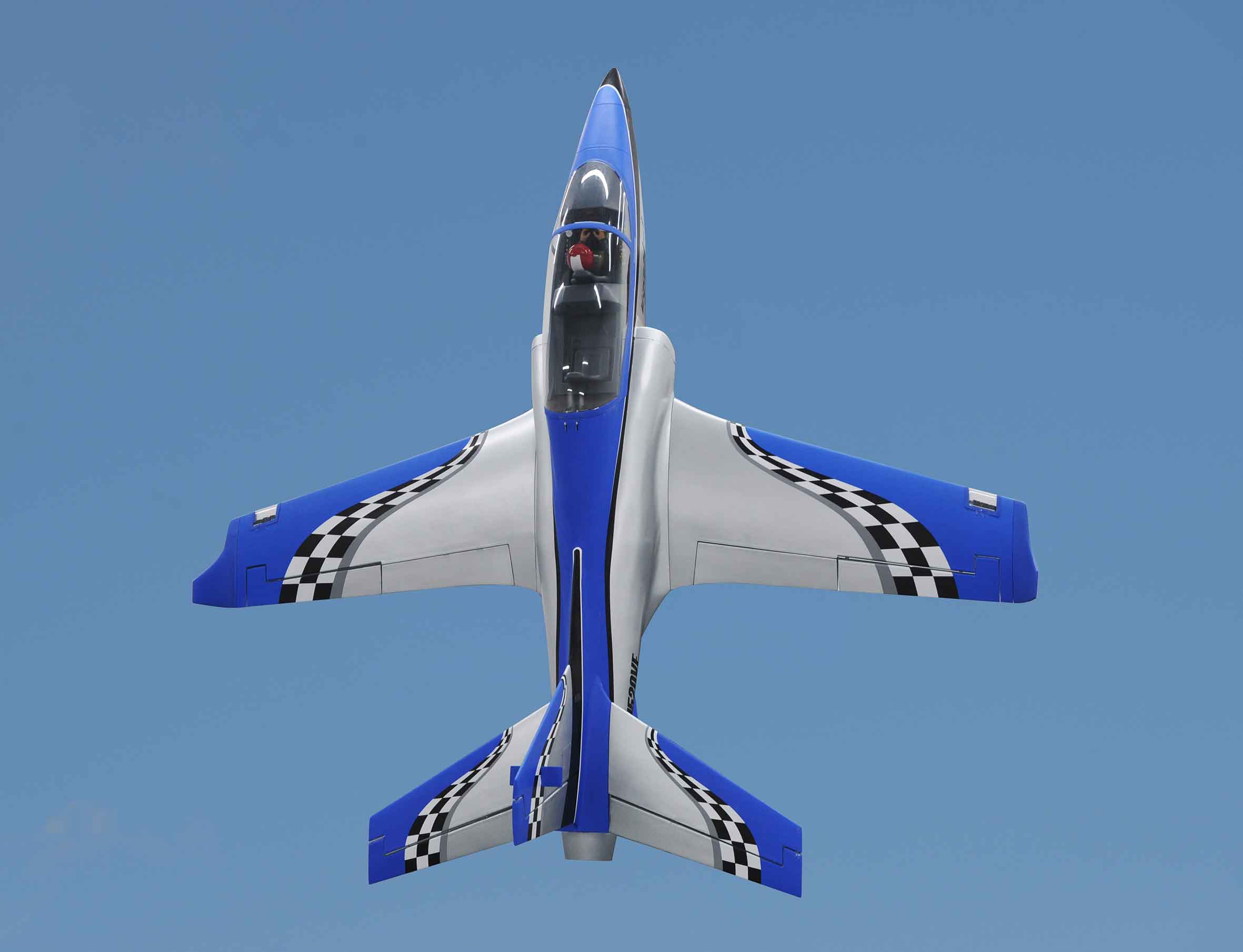 black-horse-viper-jet-mkii-edf-jet-1885mm-silver-blue-120mm image 4