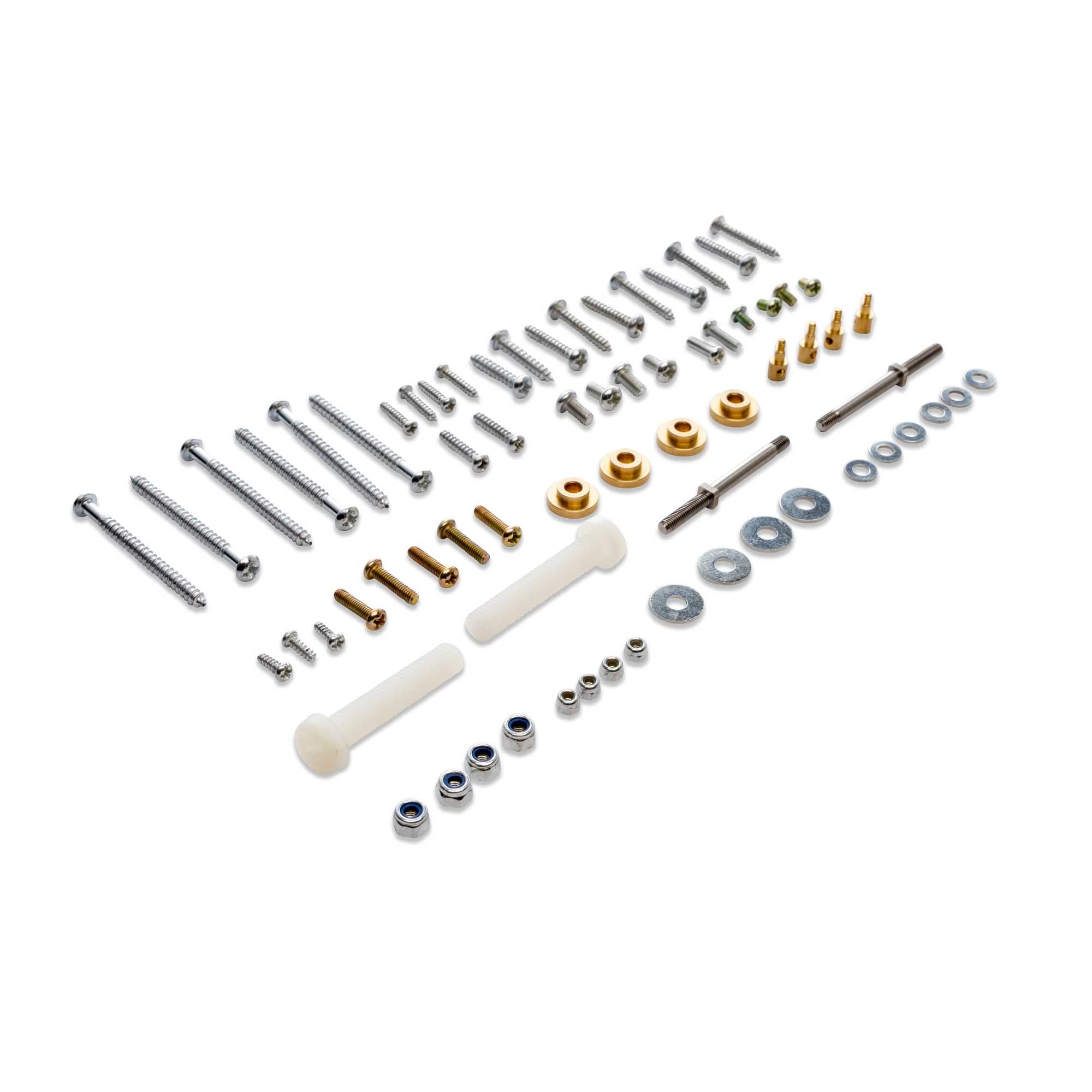 e-flite-twin-timber-1-6m-hardware-set-efl23894 image 1