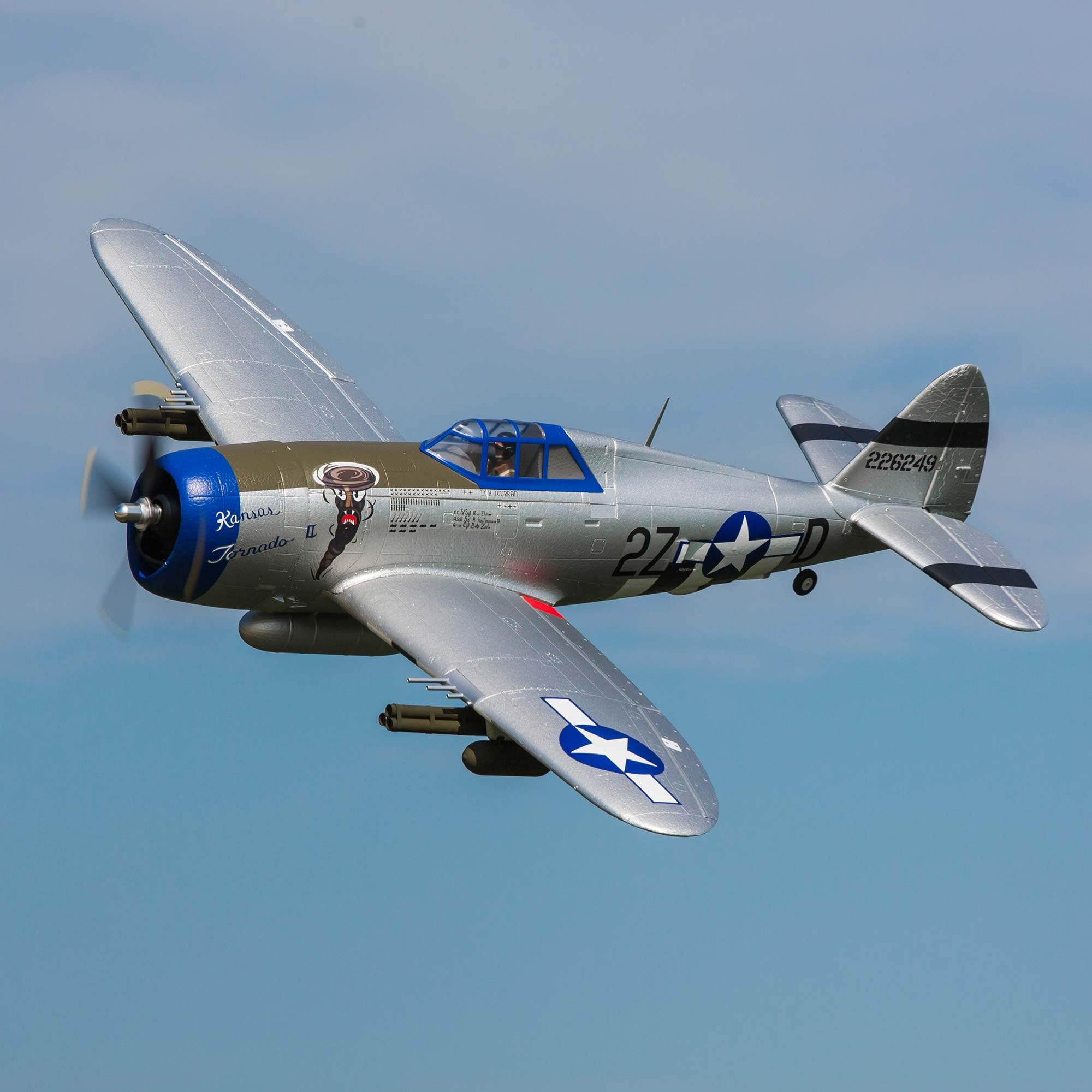 e-flite-p-47-razorback-1-2m-bnf-basic-warbird image 3