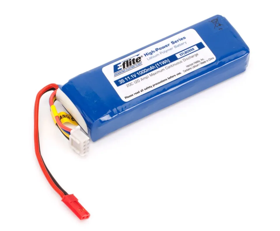 e-flite-eflb0998-lipo-akku-1000-mah-11-1v-3s-flugakku image 1