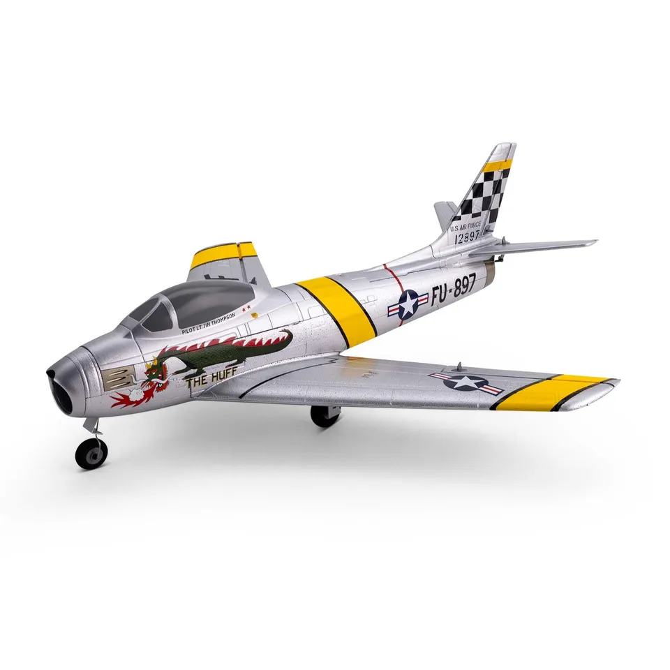 e-flite-umx-f-86-sabre-30mm-edf-jet-bnf-basic-as3x image 1