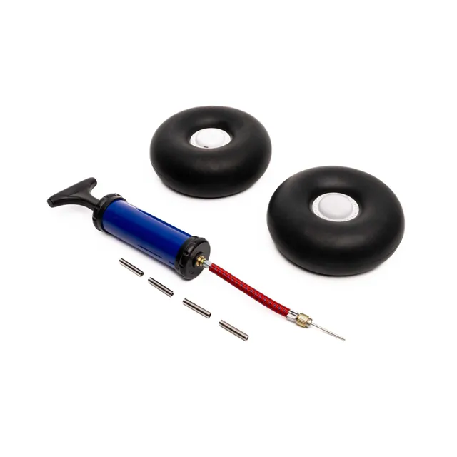 e-flite-landing-gear-tundra-reifen-set-gummi-120-130mm-efl-1350 image 1