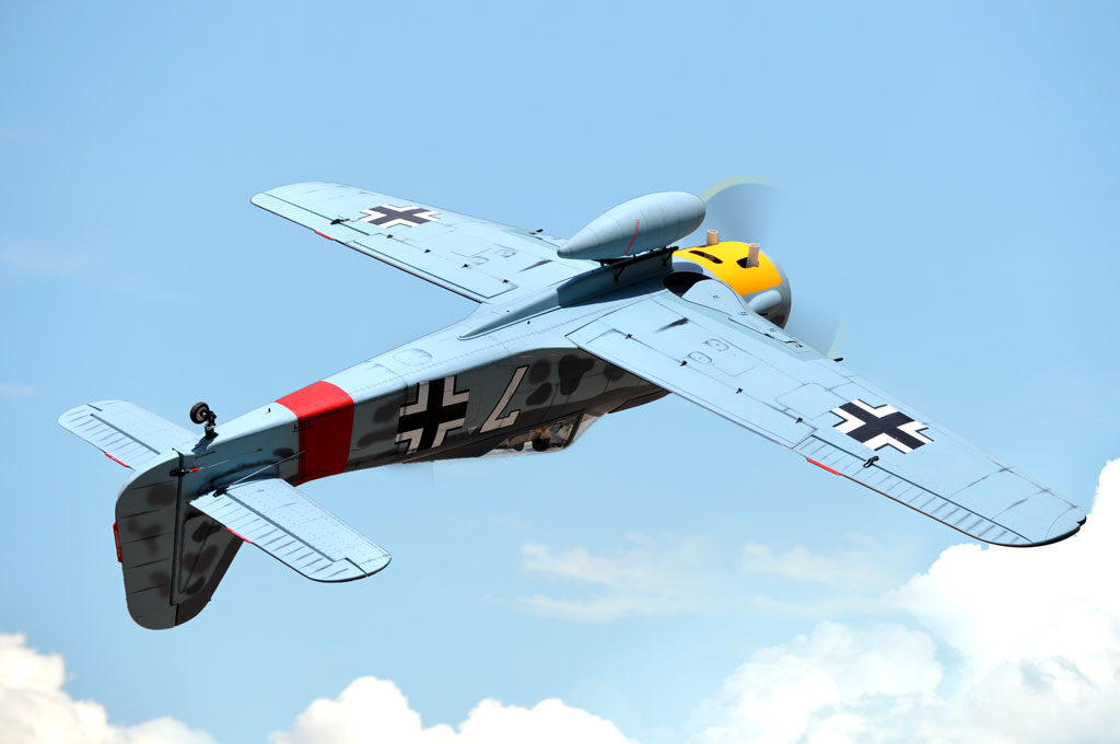black-horse-bh178-fw-190a-rc-flugzeug-arf-2600-mm-120cc image 4