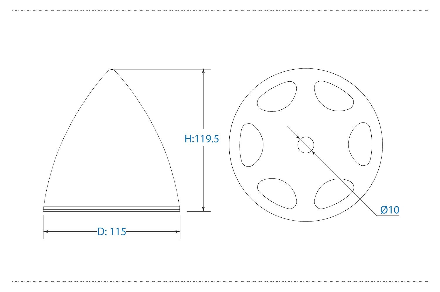 black-horse-ultra-light-scale-spinner-rot-115mm image 5