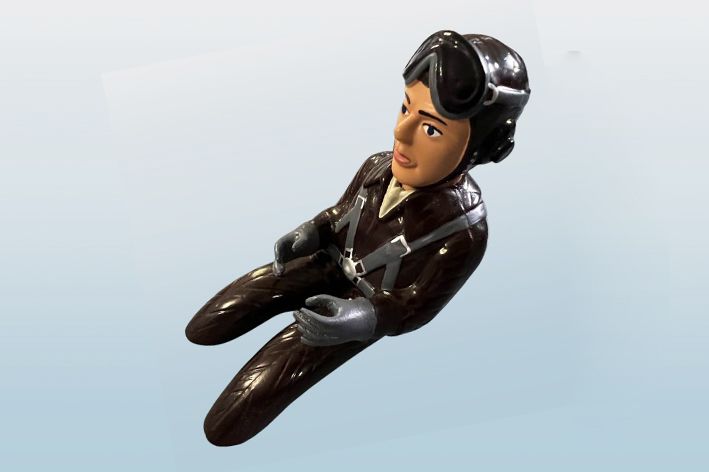 black-horse-pilot-figure-bf-109g-bh188-pilotenpuppe image 1