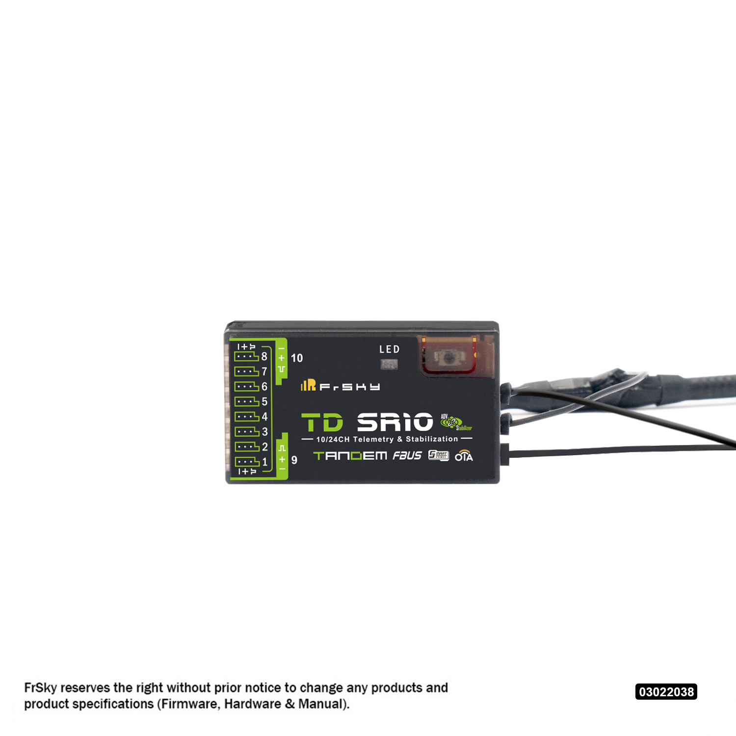 frsky-td-sr10-empf-nger-dual-band-10-kanal-stabi image 2