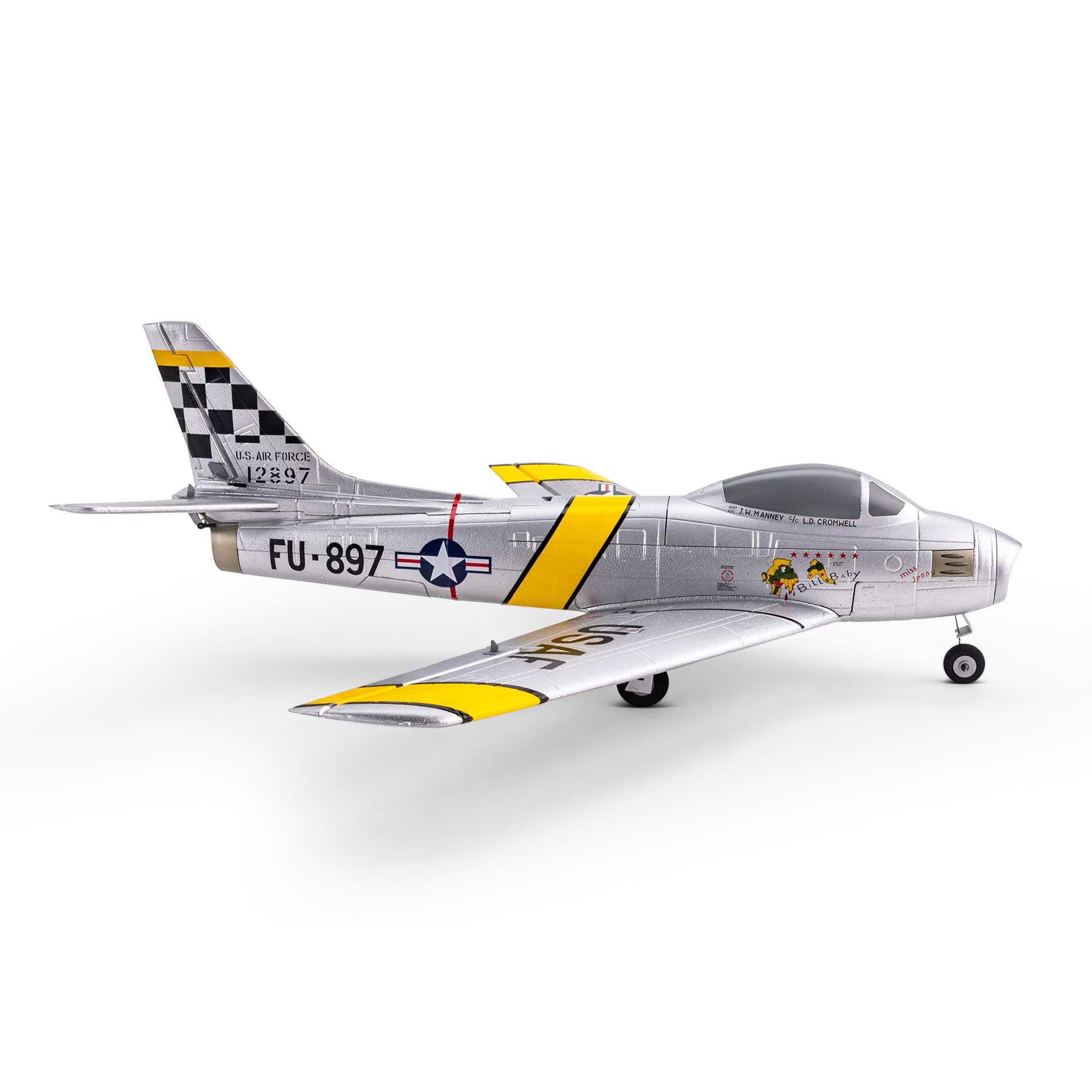 e-flite-umx-f-86-sabre-30mm-edf-jet-bnf-basic-as3x image 6
