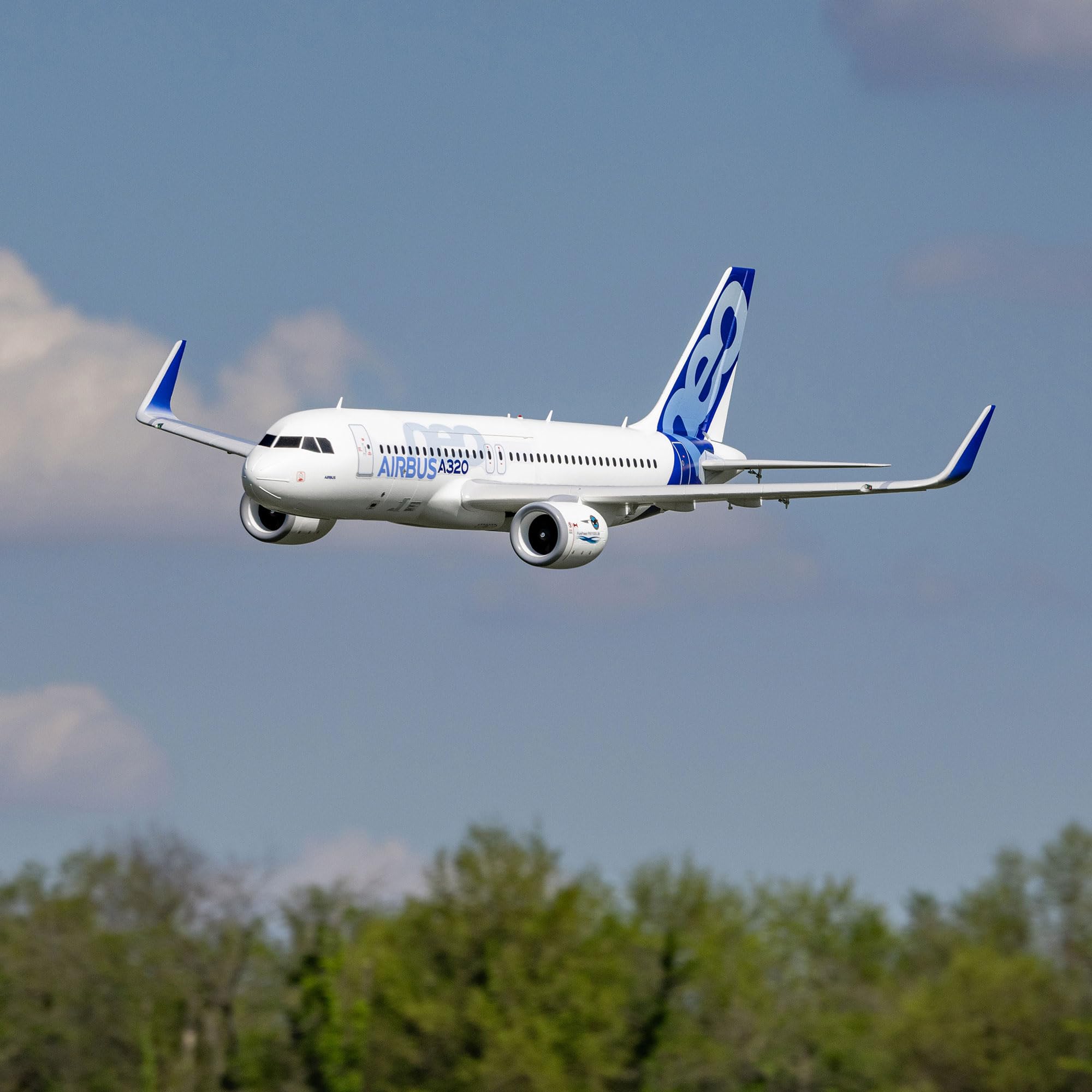e-flite-airbus-a320neo-twin-64mm-edf-rc-flugzeug-bnf-basic image 8