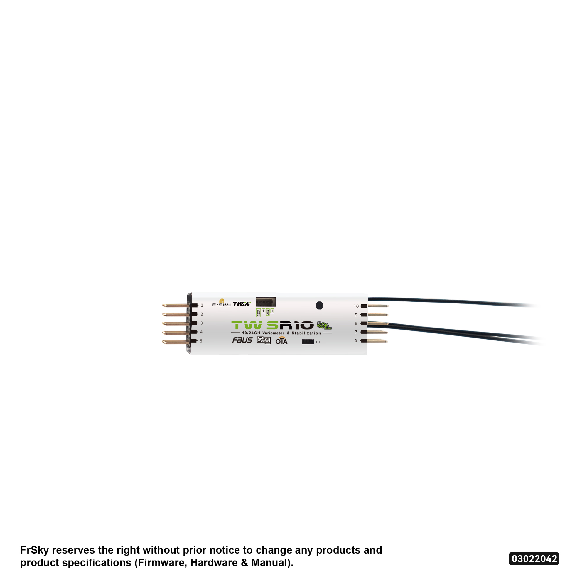 frsky-tw-sr10-empf-nger-10-kanal-mit-adv-stabilisierung image 2