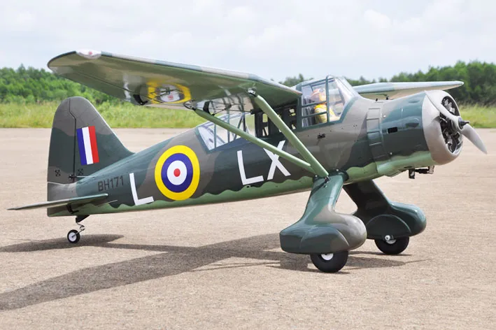 black-horse-bh170-westland-lysander-2540mm-arf-scale-modellflugzeug image 1