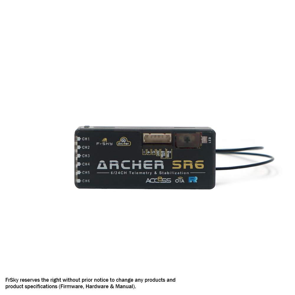 frsky-archer-sr6-empf-nger-6-kanal-mit-gyro image 2