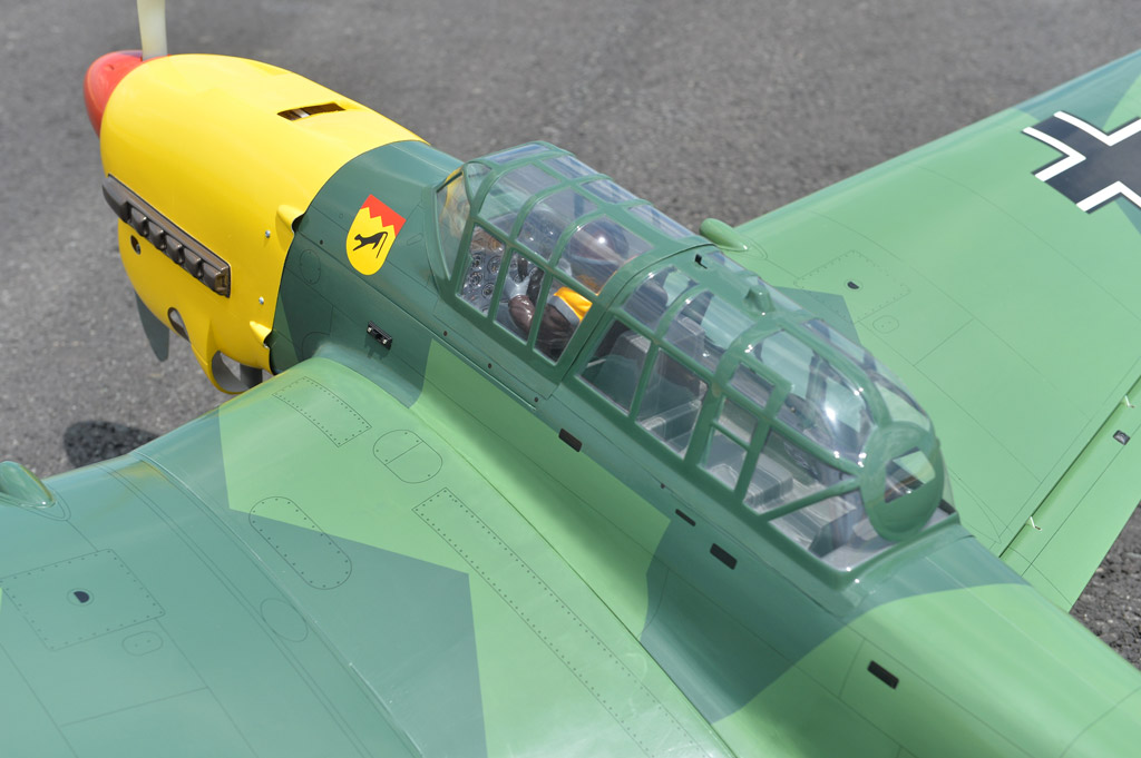 black-horse-bh169-junkers-ju-87-stuka-rc-flugzeug-2300mm-60cc-arf image 3