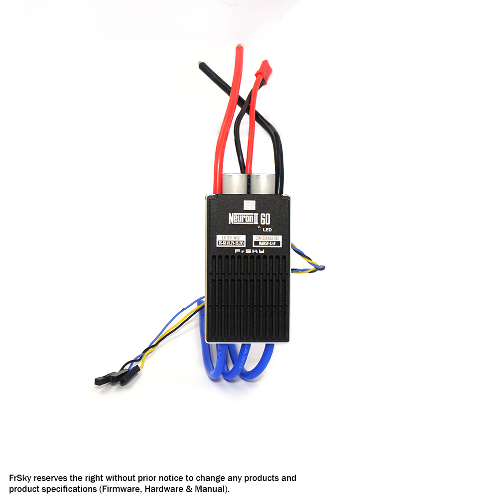 frsky-neuron-ii-60-regler-60a-esc-telemetrie-fbus image 2