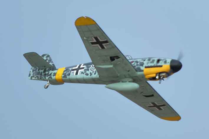black-horse-giant-scale-bh188-bf-109g-rc-flugzeug-2255mm-50-60cc image 4