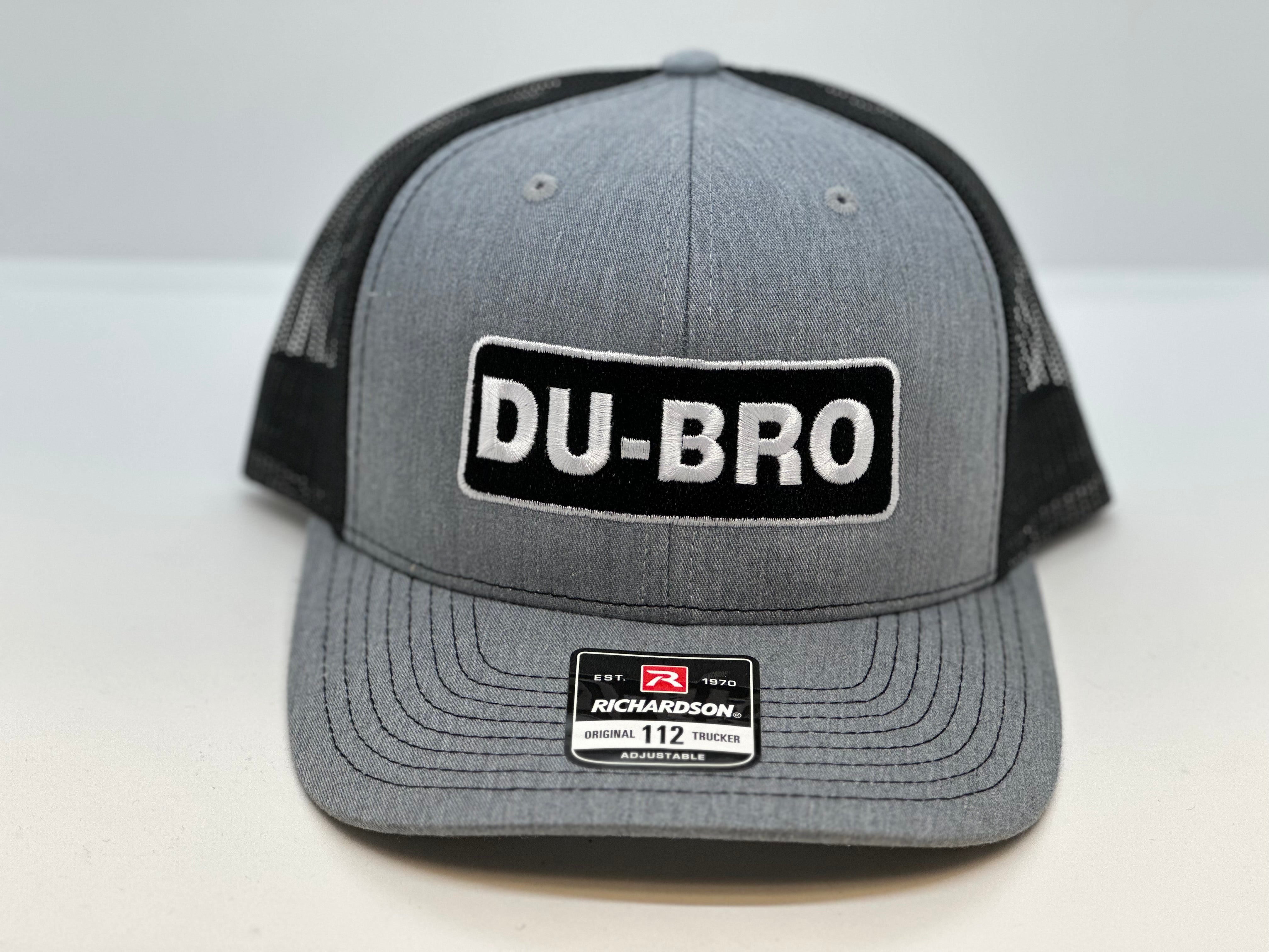 du-bro-trucker-cap-112-grau-schwarz-logo-snapback image 1