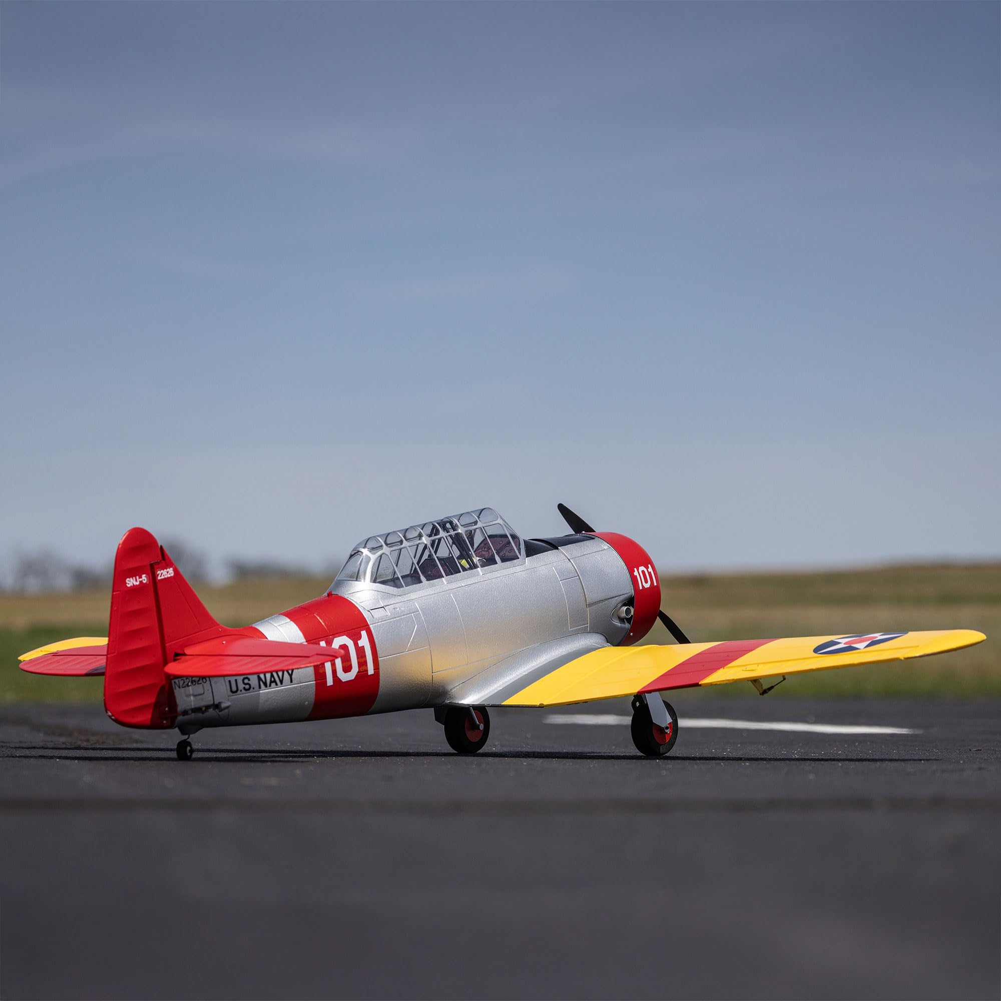 e-flite-rc-flugzeug-snj-5-at-6-texan-1-5-m-bnf-basic-warbird image 4