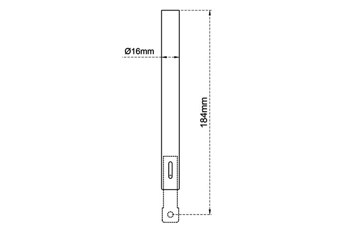 black-horse-bh87-scale-oleo-hauptfahrwerk-federbein-retract image 2