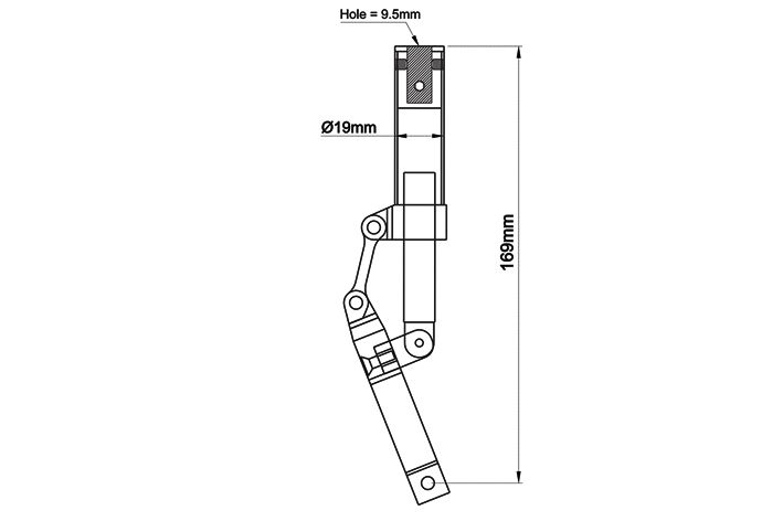 black-horse-electric-retract-bh185-oleo-hauptfahrwerk-scale image 2