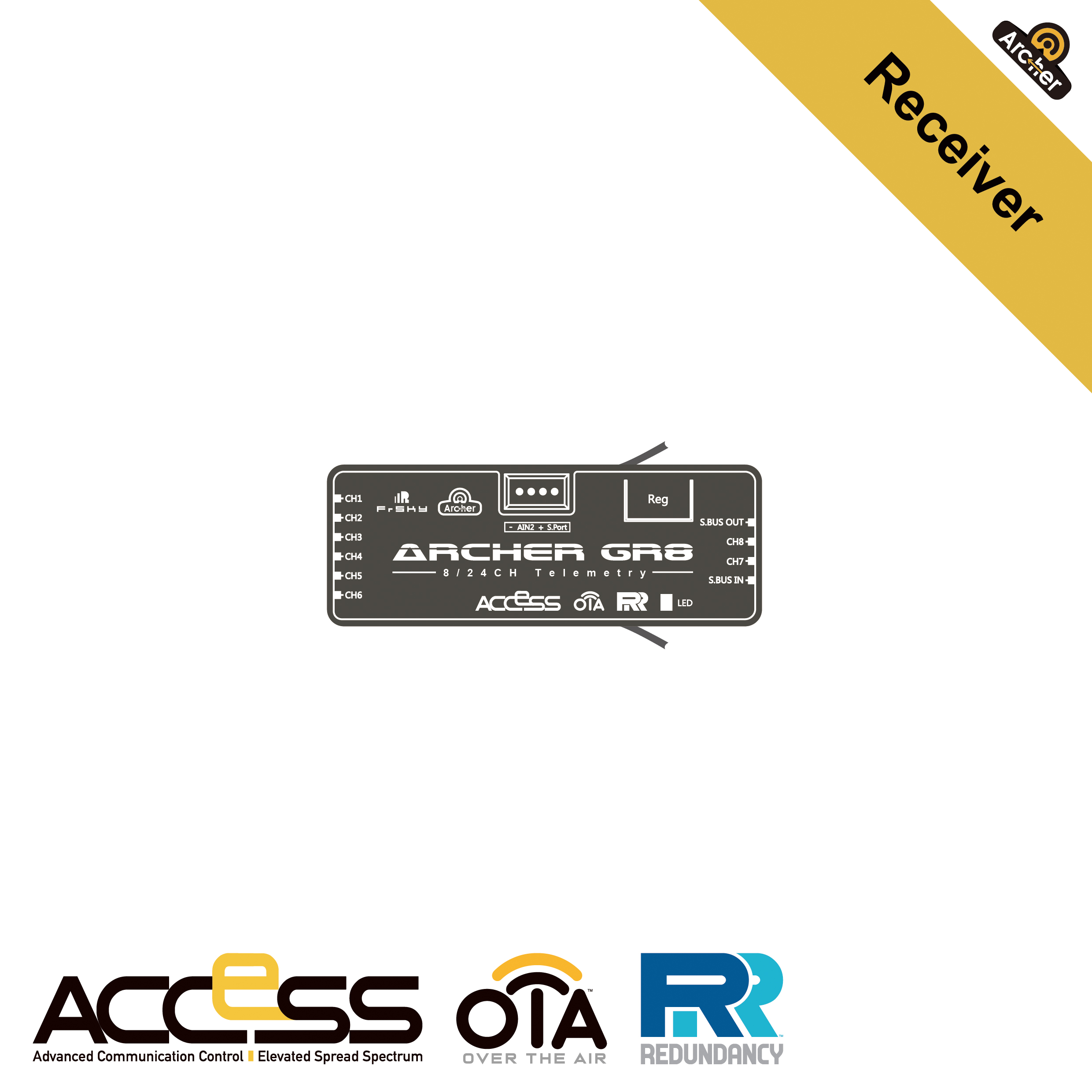 frsky-receivers-archer-gr8-empf-nger-access-vario image 1