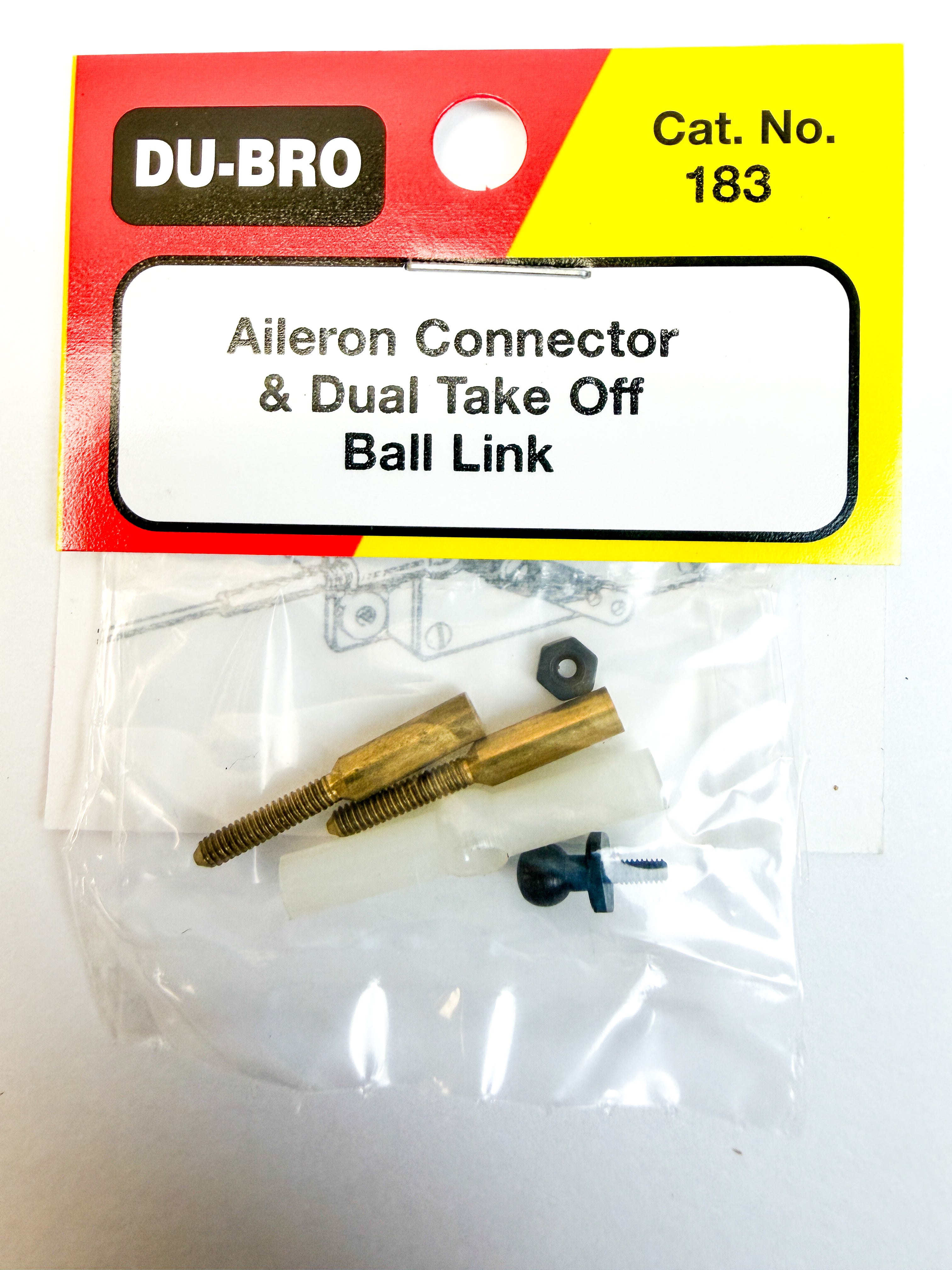 du-bro-ball-links-183-querruder-kugelgelenk-set-5-teilig-nylon image 3
