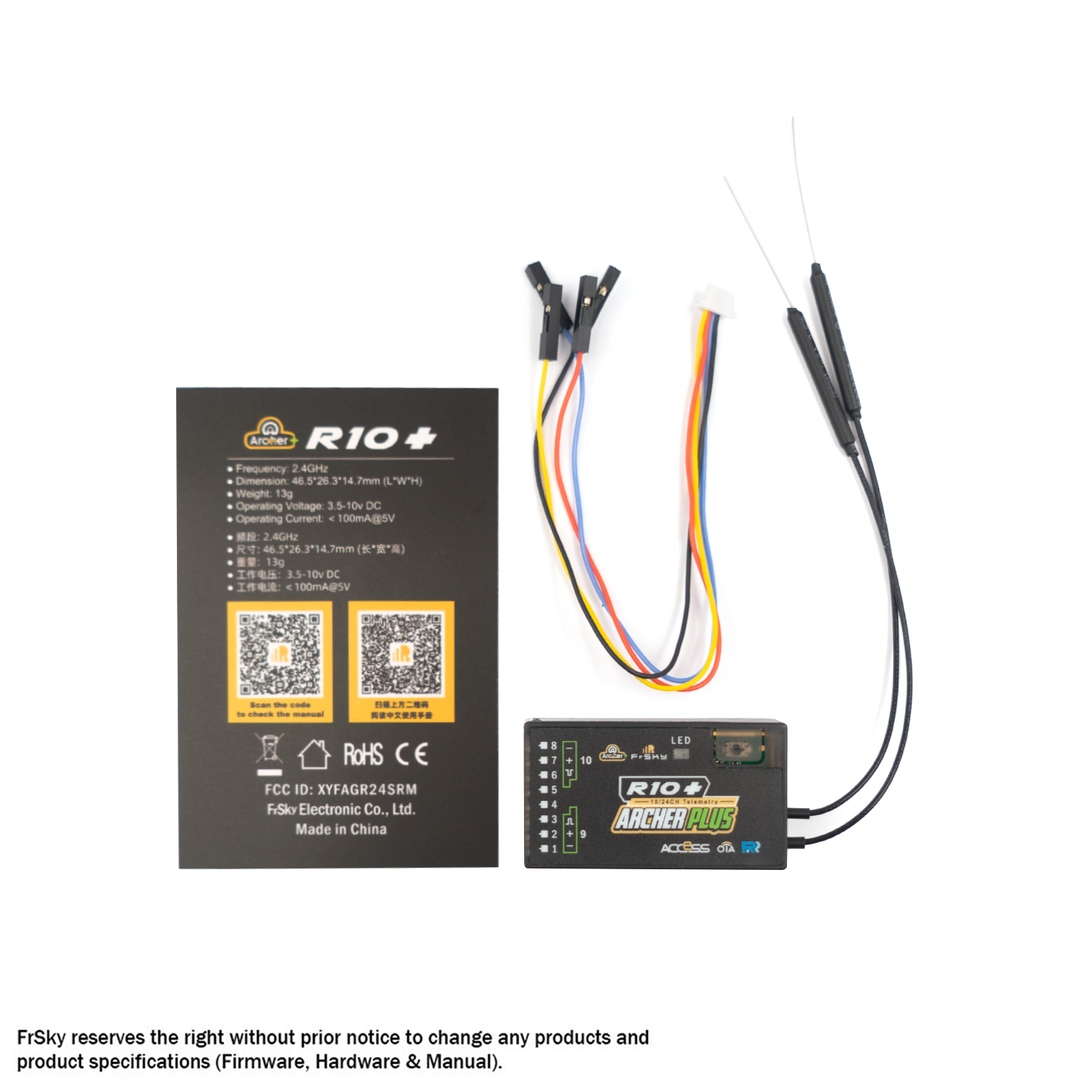frsky-archer-plus-r10-empf-nger-10-kanal-access-accst image 4