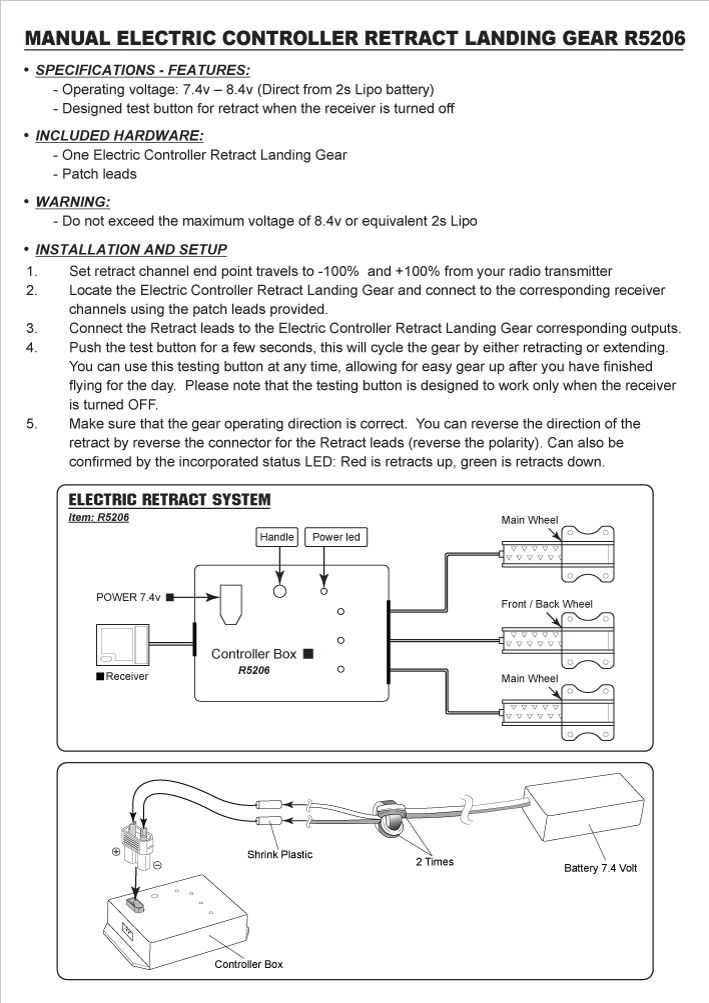 black-horse-electric-retract-gear-r5206-controller-box image 3