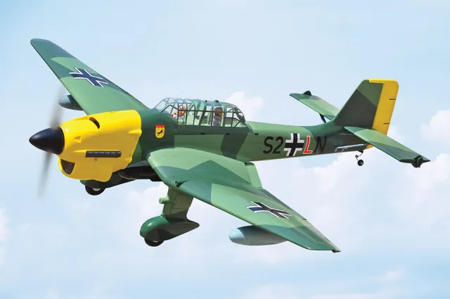 black-horse-ju-87-stuka-bh80-rc-flugzeug-1920mm-20cc image 1