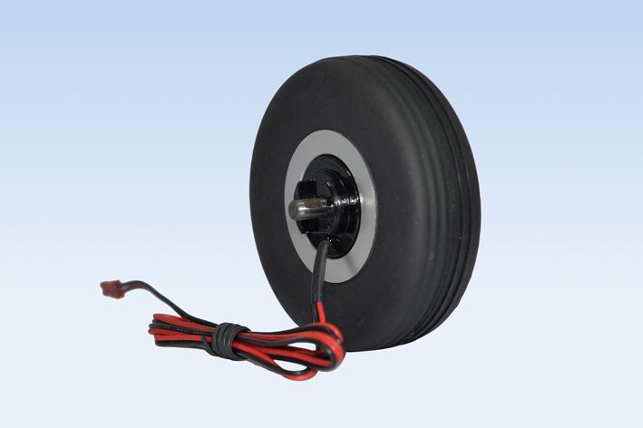 black-horse-wheel-gummirad-mit-bremse-85mm image 2