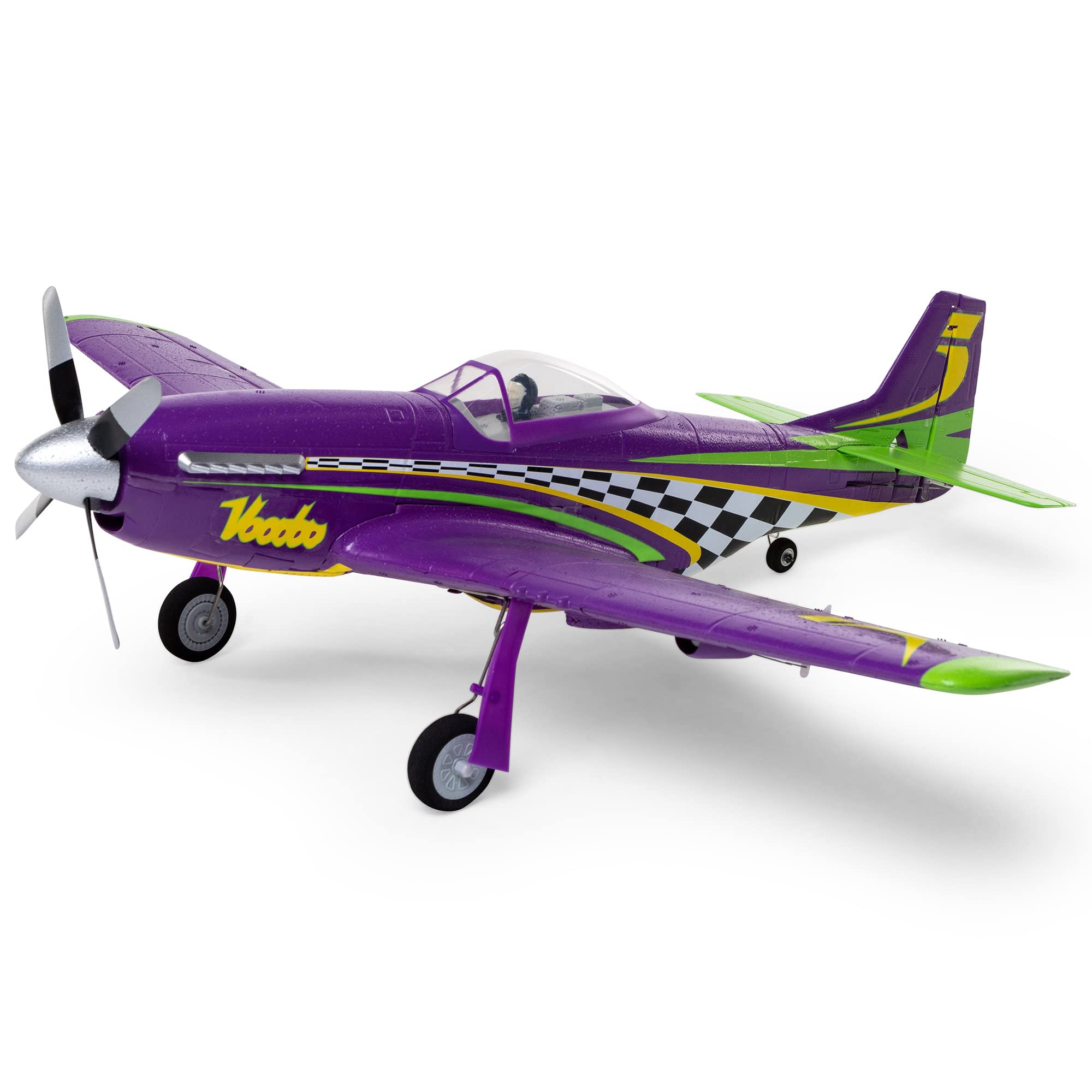 e-flite-umx-p-51d-voodoo-bnf-basic-rc-flugzeug-as3x image 1