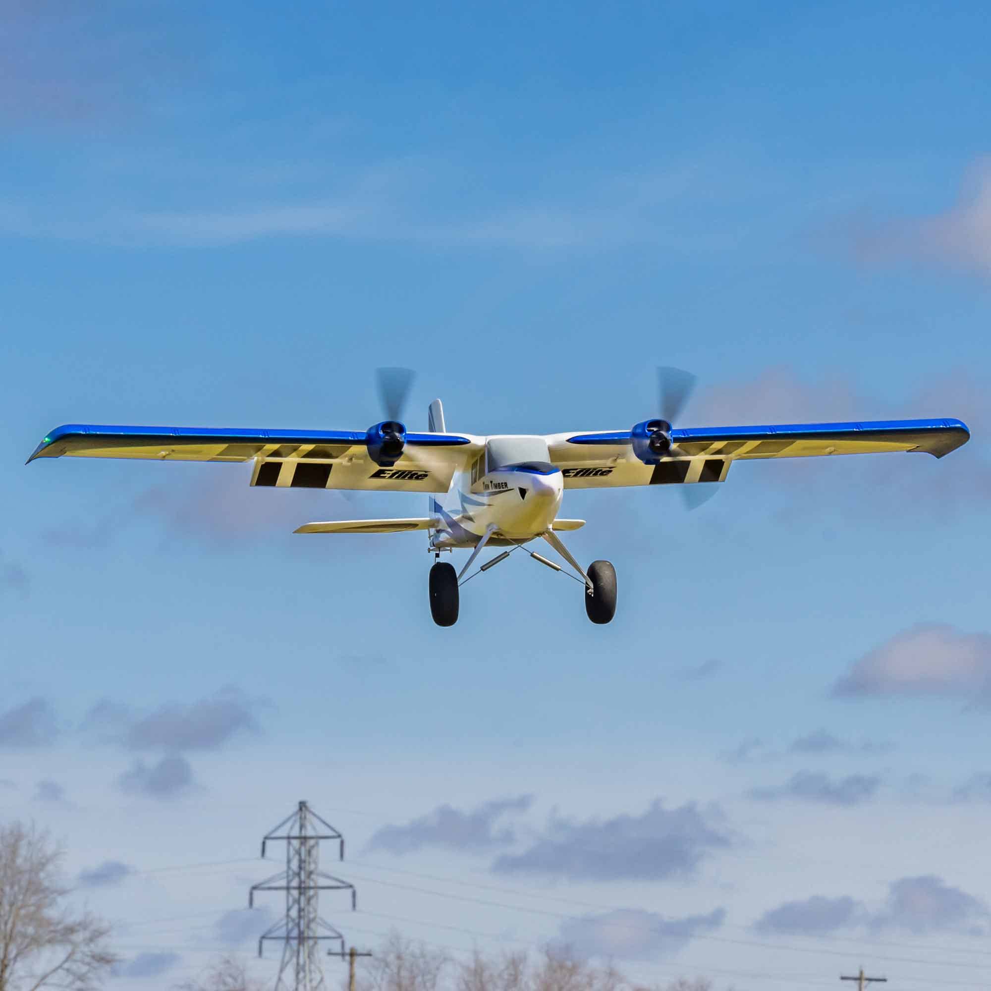 e-flite-twin-timber-1-6m-bnf-basic-rc-flugzeug-as3x image 7