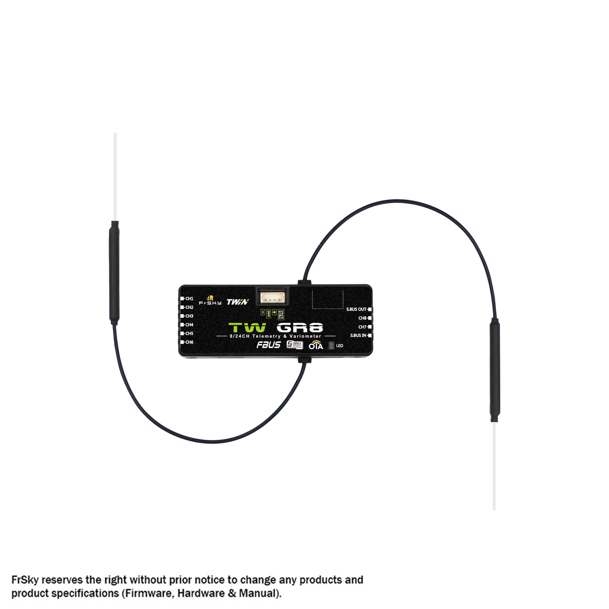 frsky-tw-gr8-empf-nger-2-4ghz-8-kanal-mit-vario image 2