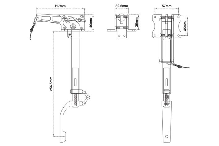 black-horse-bh180-einziehfahrwerk-hauptfahrwerk-elektrisch image 4