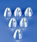 dubro-prop-alu-propellermutter-spinner-1-4-zoll-silber image 1