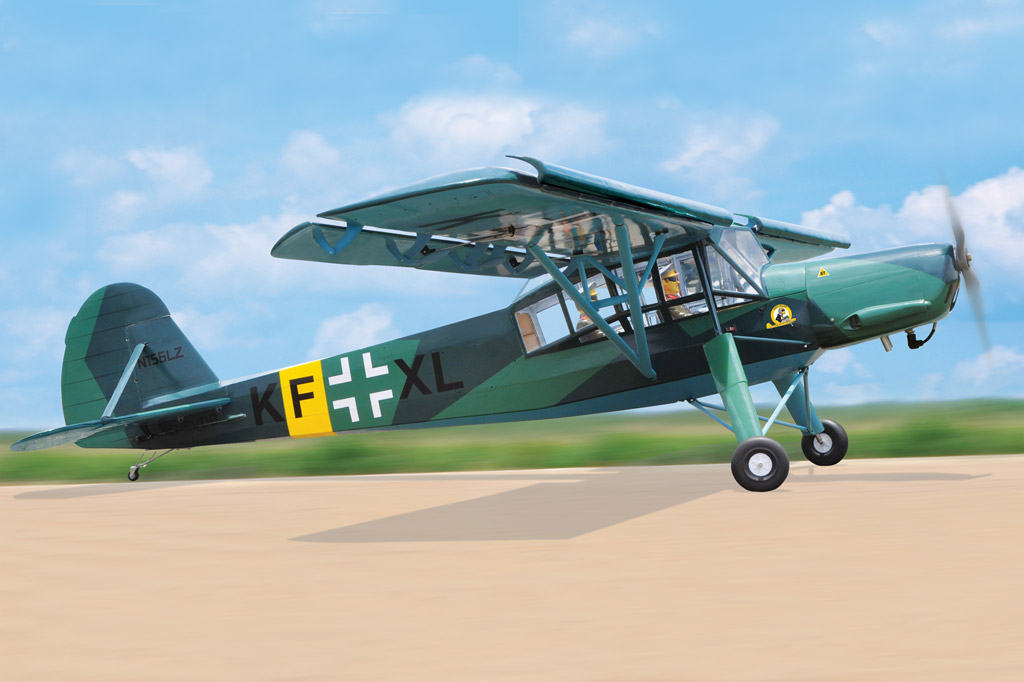 black-horse-bh99-fieseler-storch-rc-flugzeug-2850mm image 1