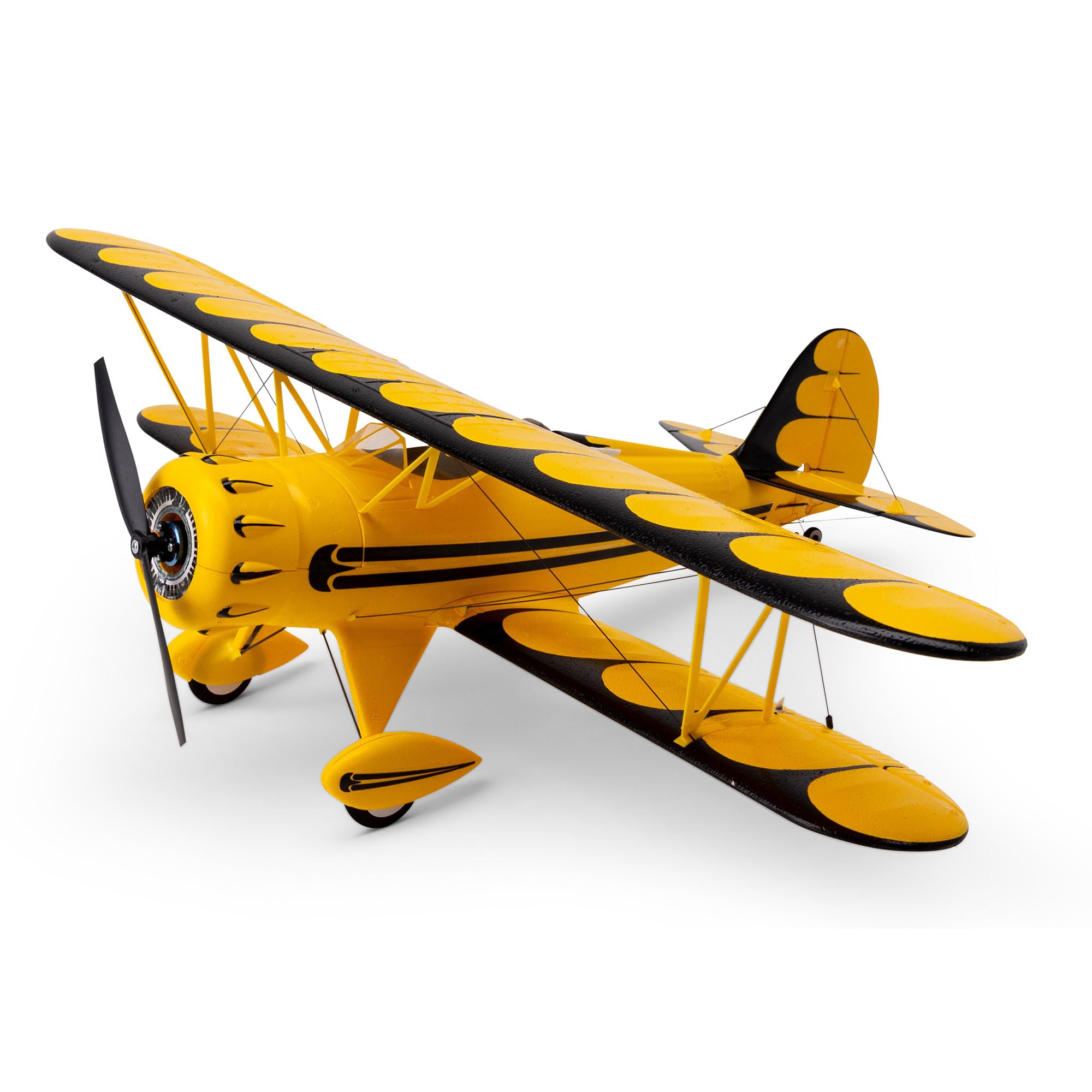 e-flite-umx-waco-gelb-bnf-basic-rc-doppeldecker-as3x image 1
