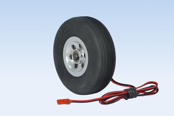 black-horse-wheel-gummirad-mit-bremse-85mm image 1