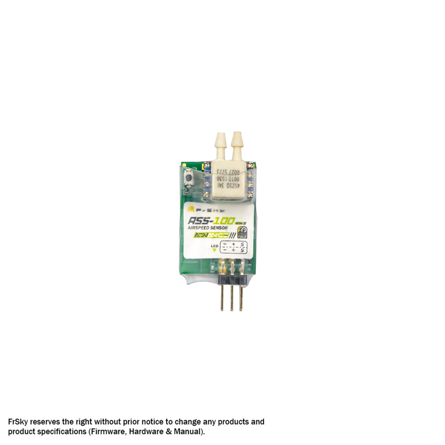 frsky-ass100-adv-airspeed-sensor-0-360-km-h-pitot image 2
