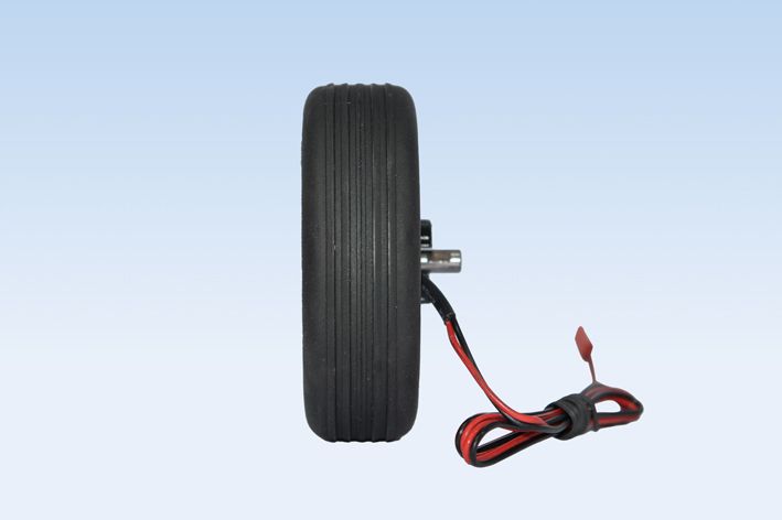black-horse-wheel-gummirad-mit-bremse-85mm image 3