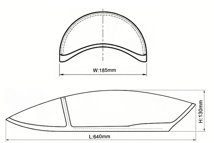 black-horse-canopy-kabinenhaube-f-r-bh175-viper-jet-mkii-120mm image 2