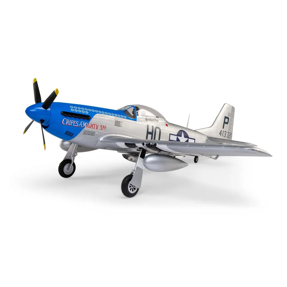 e-flite-p-51d-mustang-1-2m-bnf-basic-rc-flugzeug image 1