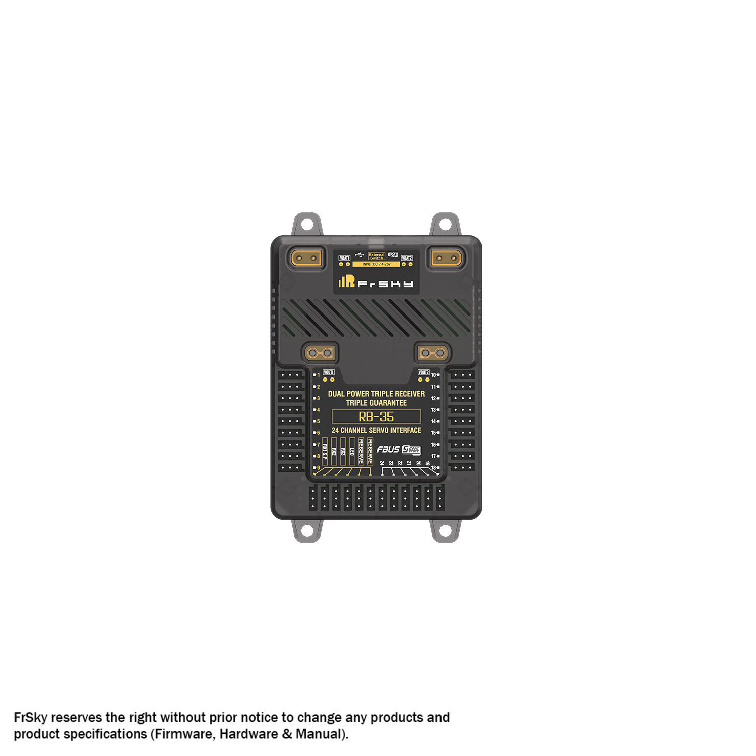 frsky-rb-35-redundanzbus-dual-power-bec-3x-empf-nger image 3