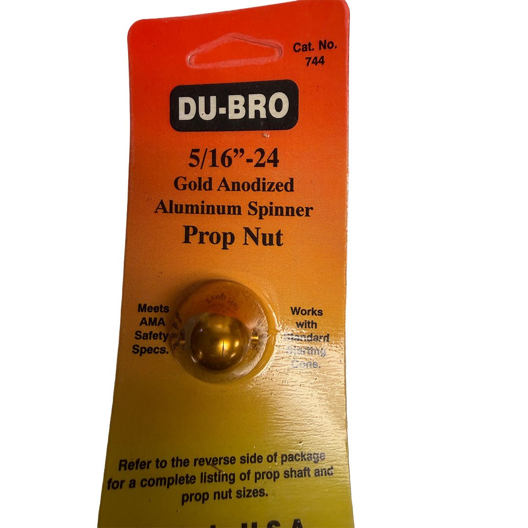 dubro-prop-alu-propellermutter-spinner-1-4-zoll-silber image 3