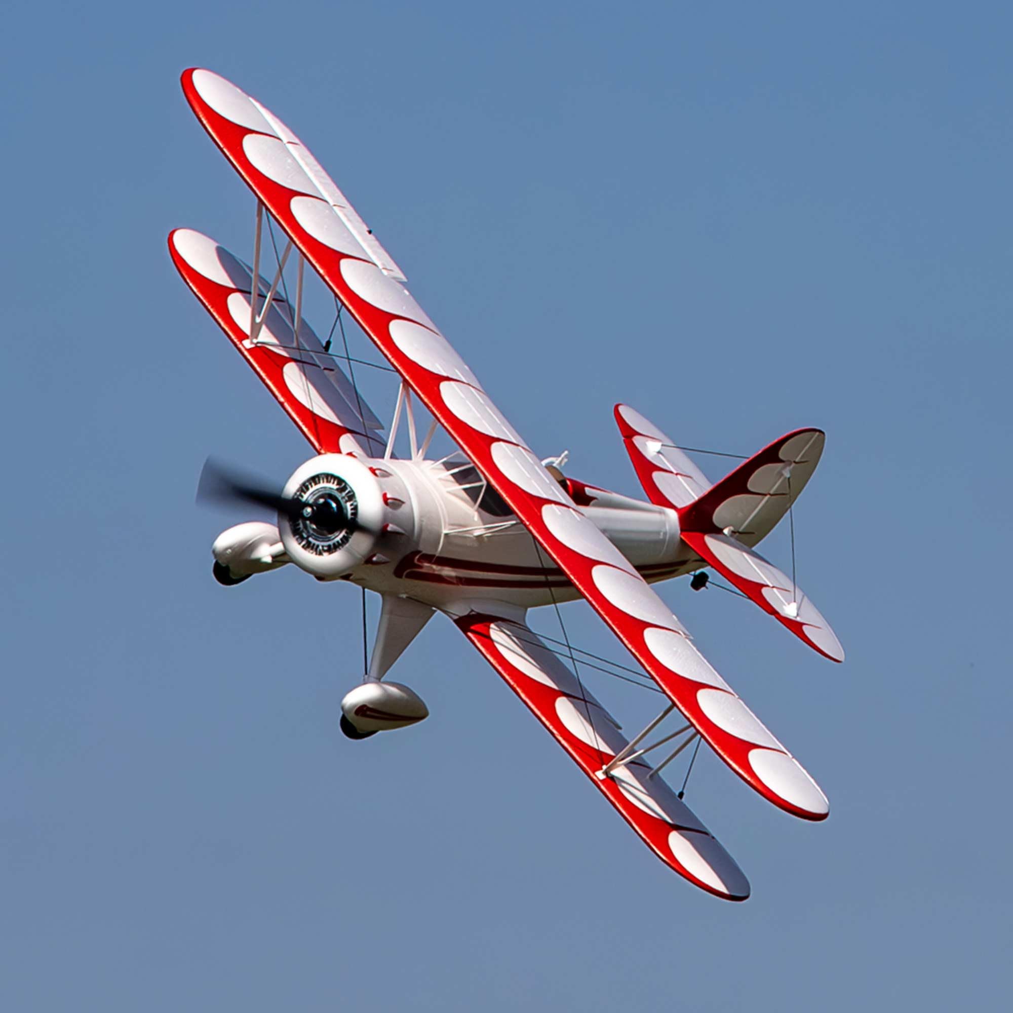 e-flite-umx-waco-bnf-basic-rc-flugzeug-wei-as3x image 3