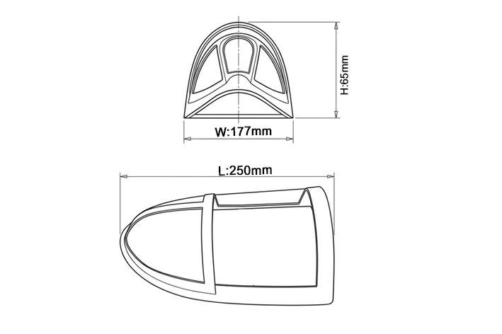 black-horse-canopy-kabinenhaube-bh179-gilmore-60cc image 2