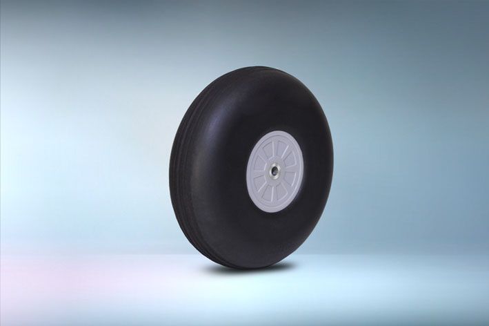 black-horse-wheel-127mm-schaumstoffr-der-5mm-achse-leicht image 1