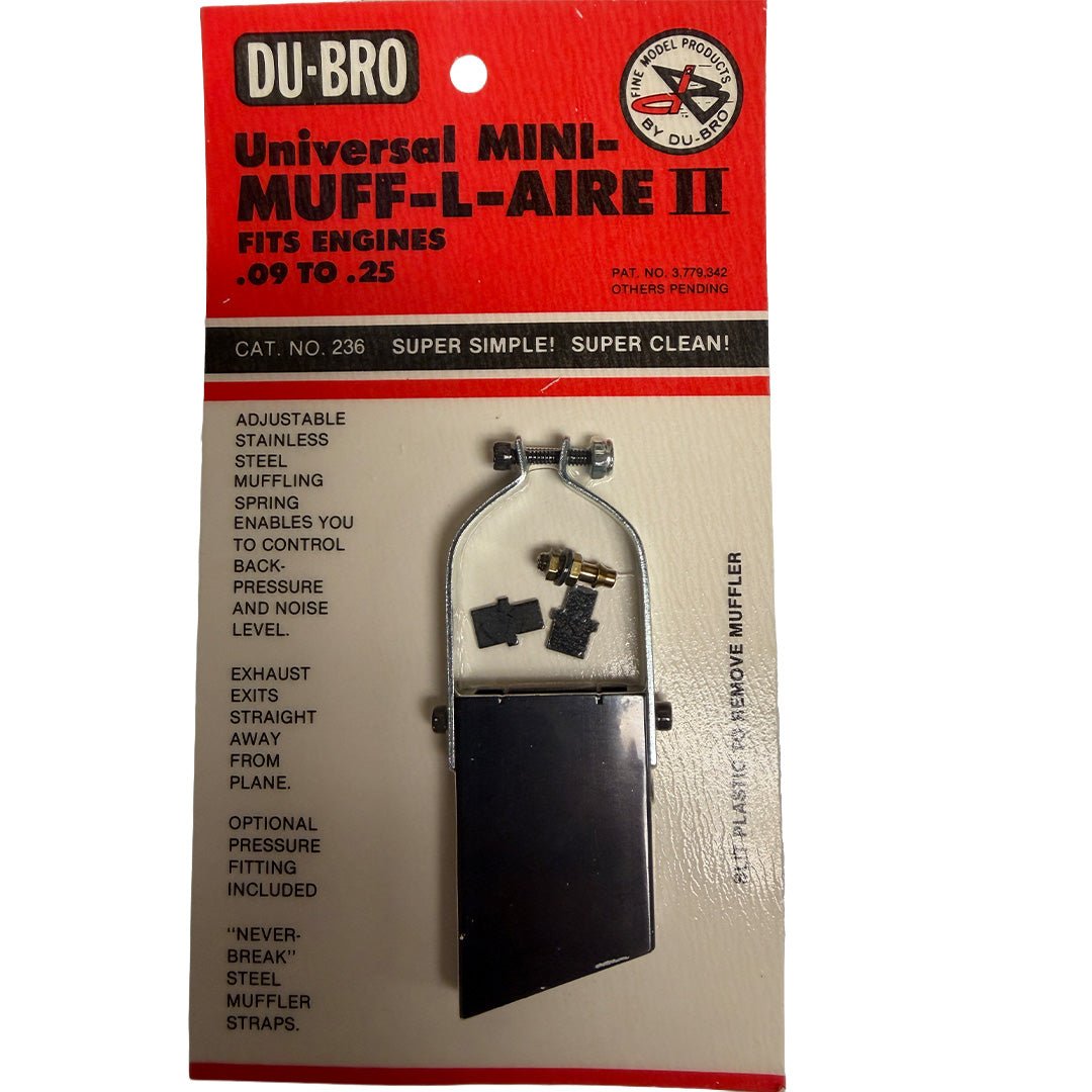 du-bro-muffler-accessories-muff-l-aire-ii-auspuff-universal image 1