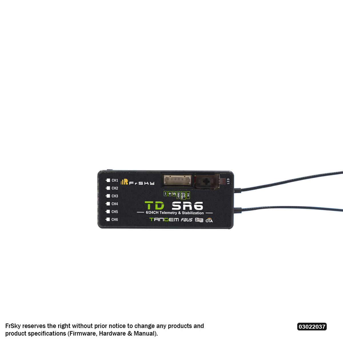 frsky-td-sr6-empf-nger-tandem-dual-band-6ch image 2