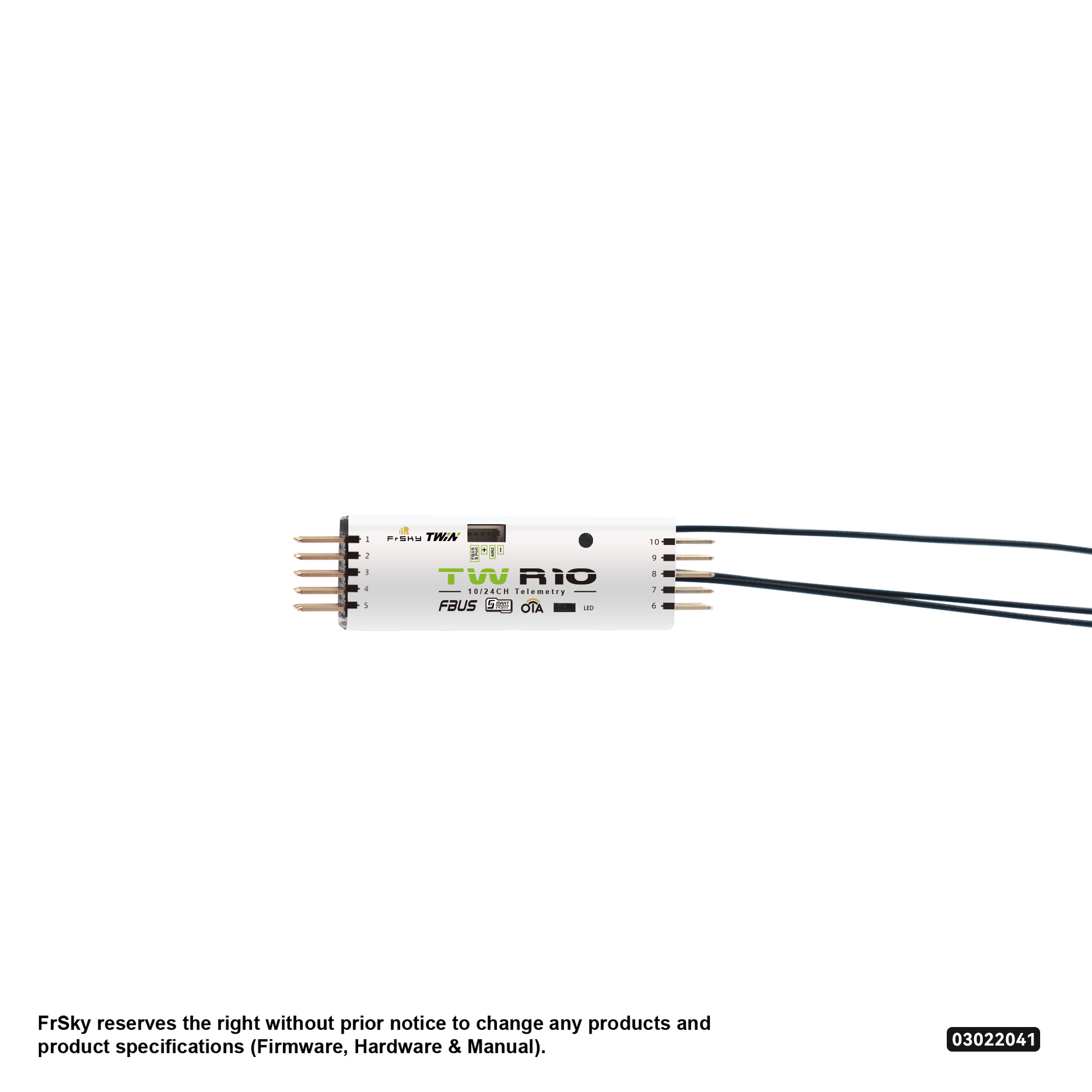 frsky-tw-r10-empf-nger-10-kanal-dual-2-4ghz-tw-mode image 2