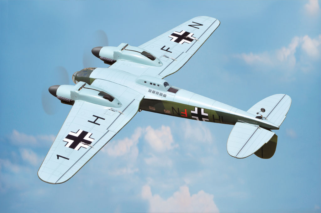 black-horse-bh143-v2-heinkel-he-111-rc-flugzeug-1750mm-elektro-retract image 3
